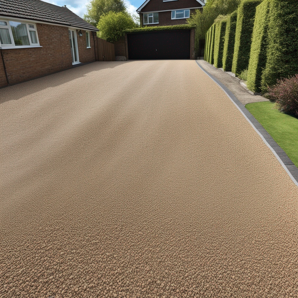 A driveway-aggregate delivery service